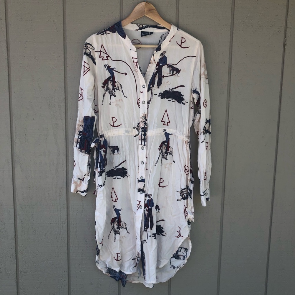 Cruel Denim Cowboy Dress Shirt